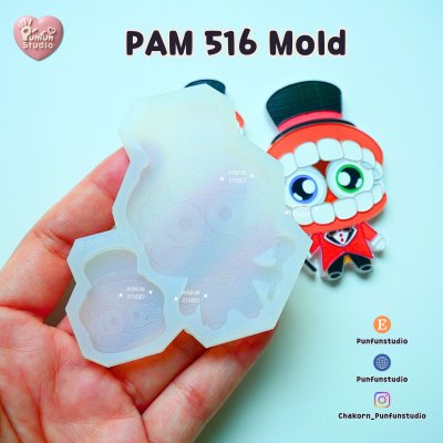 PAM 376, 508, 515, 516 Digital Circus Mold / Painting Anime Mold / Silicone Mold