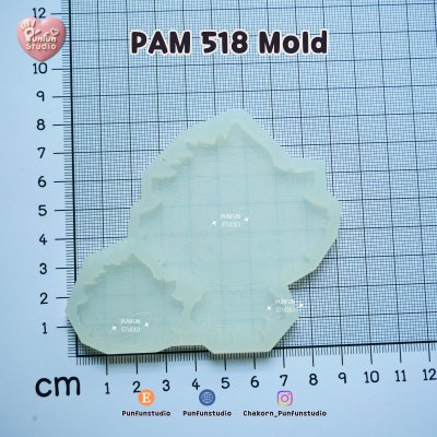 PAM 518 Rudo  Mold / Painting Anime Mold / Silicone Mold