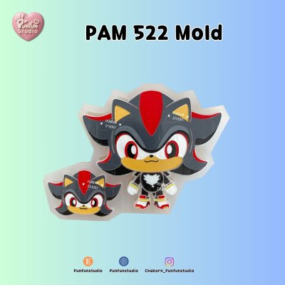 PAM 519-522 / Sonic Mold / Painting Anime Mold / Silicone Mold