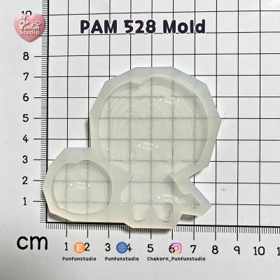 PAM 528 Leo Mold / Painting Anime Mold / Silicone