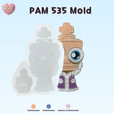 PAM 376, 508, 515, 516, 534, 535 Digital Circus Mold / Painting Anime Mold / Silicone Mold