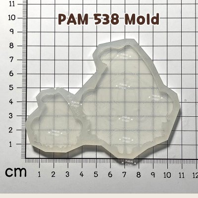 PAM 536-542 Witch Hat Mold / Painting Anime Mold / Silicone Mold