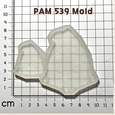 PAM 536-542 Witch Hat Mold / Painting Anime Mold / Silicone Mold