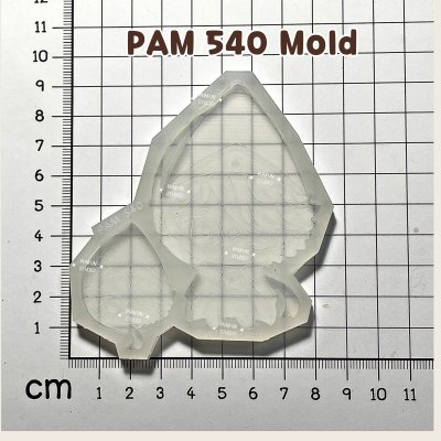 PAM 536-542 Witch Hat Mold / Painting Anime Mold / Silicone Mold