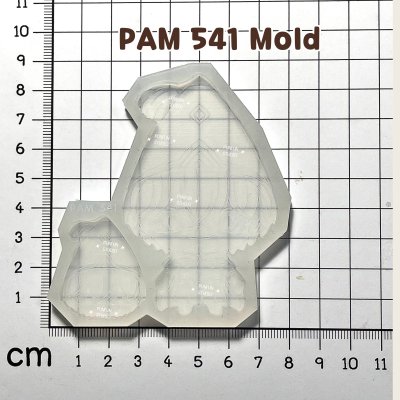 PAM 536-542 Witch Hat Mold / Painting Anime Mold / Silicone Mold