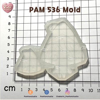 PAM 536-542 Witch Hat Mold / Painting Anime Mold / Silicone Mold