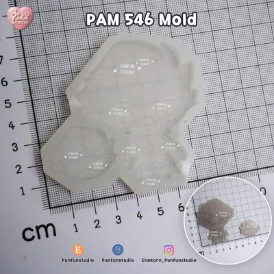 Demon Hotel & Demon Boss Mold / PAM 544, 545, 546 / Painting Anime Mold / Silicone