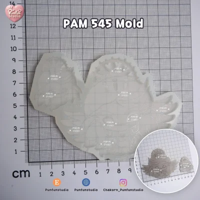 Demon Hotel & Demon Boss Mold / PAM 544, 545, 546 / Painting Anime Mold / Silicone