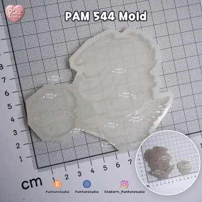 Demon Hotel & Demon Boss Mold / PAM 544, 545, 546 / Painting Anime Mold / Silicone