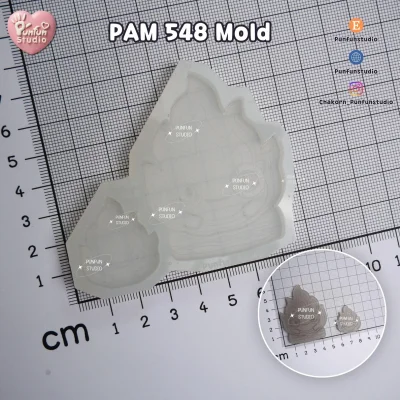 PAM 547-548 Mold / Chinese Dragon, Fire Monster / Painting Anime Mold / Silicone Mold