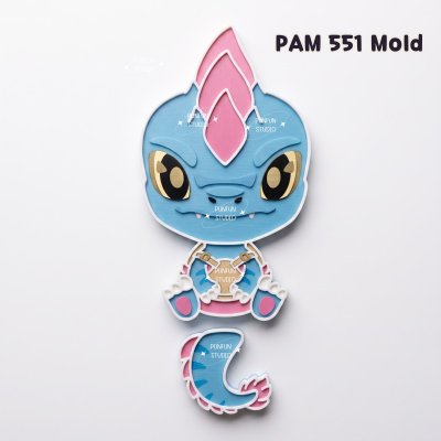 PAM 549-551 Mold / Dungeon Crawler / Painting Anime Mold / Silicone Mold