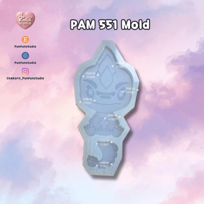 PAM 549-551 Mold / Dungeon Crawler / Painting Anime Mold / Silicone Mold