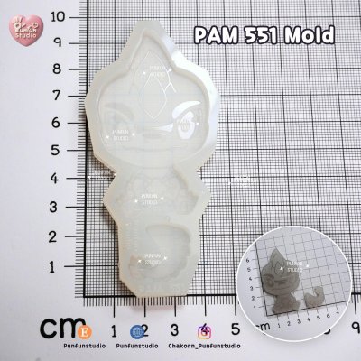 PAM 549-551 Mold / Dungeon Crawler / Painting Anime Mold / Silicone Mold