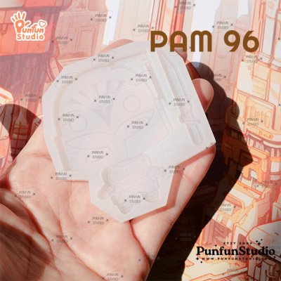 PAM 91-98 Star Hunter Mold / 8 Molds / Painting Anime Mold / Silicone Mold