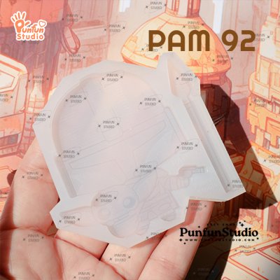 PAM 91-98 Star Hunter Mold / 8 Molds / Painting Anime Mold / Silicone Mold
