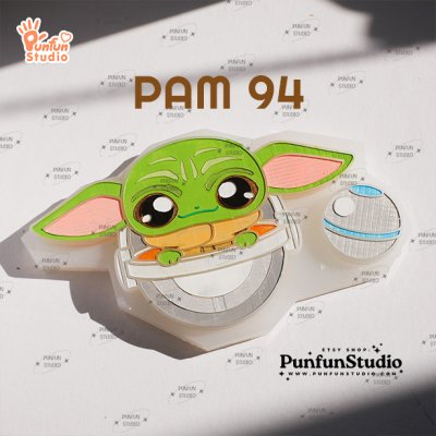 PAM 91-98 Star Hunter Mold / 8 Molds / Painting Anime Mold / Silicone Mold