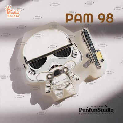 PAM 91-98 Star Hunter Mold / 8 Molds / Painting Anime Mold / Silicone Mold