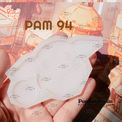 PAM 91-98 Star Hunter Mold / 8 Molds / Painting Anime Mold / Silicone Mold