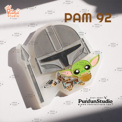 PAM 91-98 Star Hunter Mold / 8 Molds / Painting Anime Mold / Silicone Mold