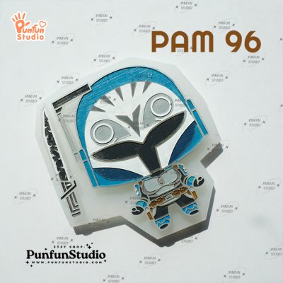 PAM 91-98 Star Hunter Mold / 8 Molds / Painting Anime Mold / Silicone Mold