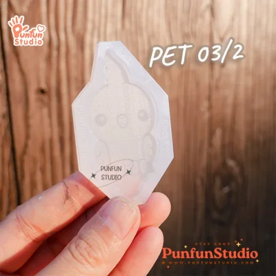 PET 03+3 Cockatiel Mold Set / PET 03, 03/2, 03/3 03/4 / Set 4 Molds / Pet Mold / Parrot Mold / Silicone Mold