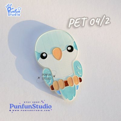 PET 04+3 Quaker Mold Set / PET 04, 04/2, 04/3, 04/4 / Set 4 Molds / Pet Mold / Parrot Mold / Silicone Mold