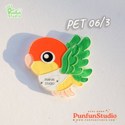 PET 06+3 Caique Mold Set / PET 06, 06/2, 06/3, 06/4 / Set 4 Molds / Pet Mold / Parrot Mold / Silicone Mold