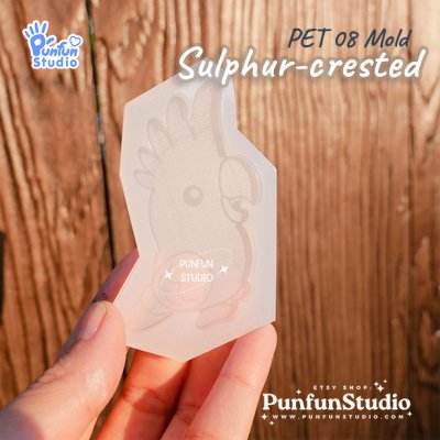 PET 01, 02, 03, 04, 05, 06, 07, 08, 09, 10 Parrot Mold / Parrot Mold / Silicone Mold