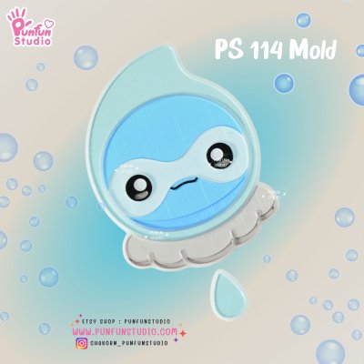 PS 112-115 Castfo Mold Set / 4 Molds / Pokemold / Silicone Mold