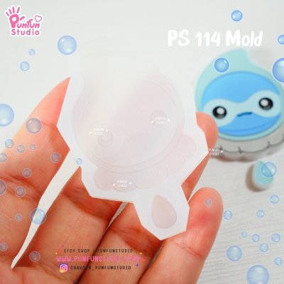 PS 112-115 Castfo Mold Set / 4 Molds / Pokemold / Silicone Mold