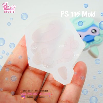 PS 112-115 Castfo Mold Set / 4 Molds / Pokemold / Silicone Mold