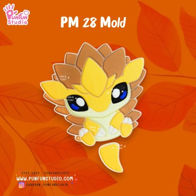 PS 116 Shrew, PM 28 Slash Mold / Pokemold / Silicone Mold
