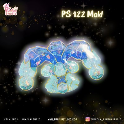 PS 121-129 Mold Set / Terastal / Pokemold / Silicone Mold