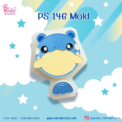 PS 143-147, PM 37-38 , PL 36 Mold / Pokemold / Silicone Mold / Epoxy Resin / Food