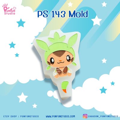 PS 143-147, PM 37-38 , PL 36 Mold / Pokemold / Silicone Mold / Epoxy Resin / Food