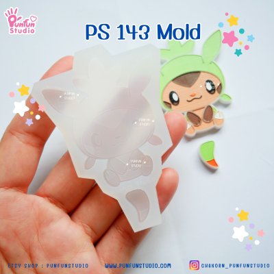 PS 143-147, PM 37-38 , PL 36 Mold / Pokemold / Silicone Mold / Epoxy Resin / Food