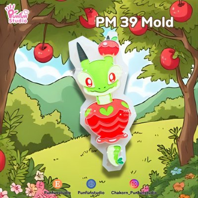 PS 148, 149, PM 39 Mold / Pokemold / Silicone Mold / Epoxy Resin / Food