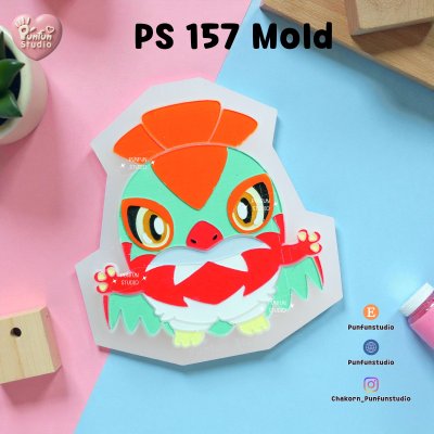 Poke Mix Mold Set N / 14 Molds / Pokemold / Silicone Mold / Epoxy Resin / Food