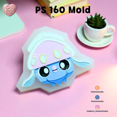 Poke Mix Mold Set N / 14 Molds / Pokemold / Silicone Mold / Epoxy Resin / Food