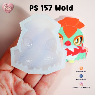 Poke Mix Mold Set N / 14 Molds / Pokemold / Silicone Mold / Epoxy Resin / Food