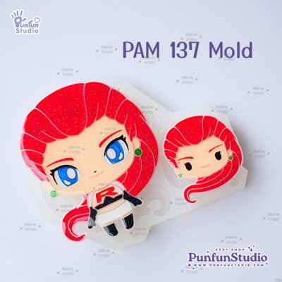 Jessie pokemon Silicone Mold