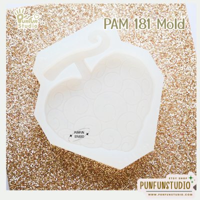 PAM 179-190 Devil Fruit Mold Set / Pirate Mold / Painting Anime Mold / Silicone Mold