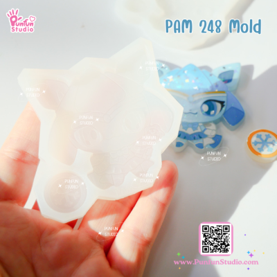 PAM 241 - 249 Sailor Eev Evo Mold  / 9 Molds / Painting Anime Mold / Silicone Mold