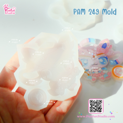 PAM 241 - 249 Sailor Eev Evo Mold  / 9 Molds / Painting Anime Mold / Silicone Mold
