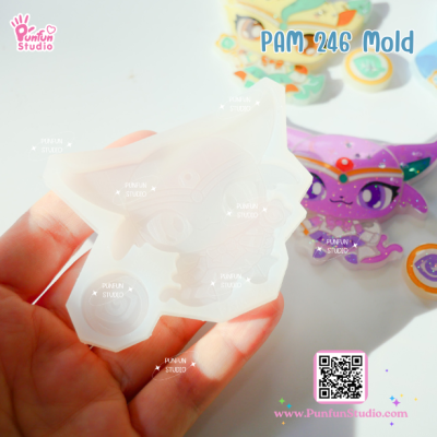 PAM 241 - 249 Sailor Eev Evo Mold  / 9 Molds / Painting Anime Mold / Silicone Mold