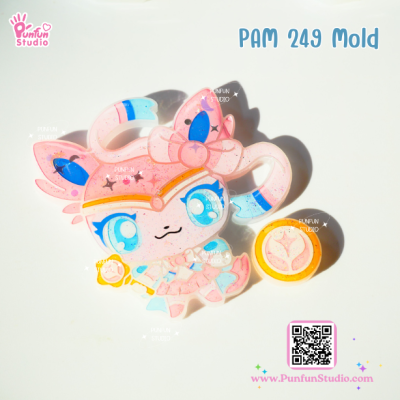 PAM 241 - 249 Sailor Eev Evo Mold  / 9 Molds / Painting Anime Mold / Silicone Mold