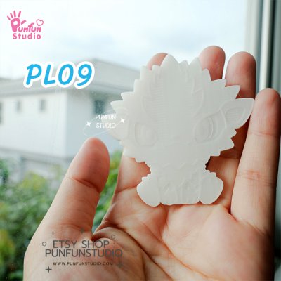 Poke Mix Mold Set D / 12 Molds / Pokemold / Silicone Mold