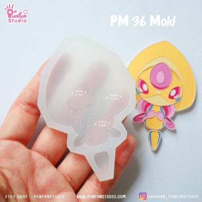 Poke Mix Mold Set L / 12 Molds / Pokemold / Silicone Mold / Epoxy Resin / Food