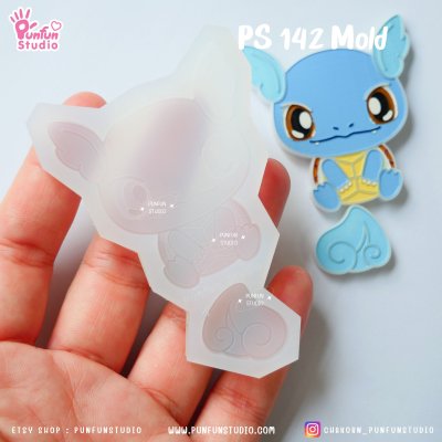 Poke Mix Mold Set L / 12 Molds / Pokemold / Silicone Mold / Epoxy Resin / Food