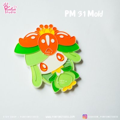 Poke Mix Mold Set L / 12 Molds / Pokemold / Silicone Mold / Epoxy Resin / Food